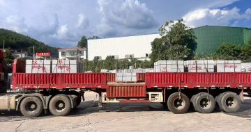 平顶山 芝麻灰花岗岩地铺石出货日常