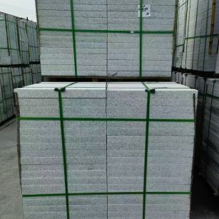 平顶山 芝麻白火烧，园林广场市政工程地铺石，1.8~5.0厚均有现货