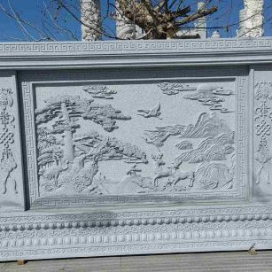 平顶山 芝麻白大型照壁，屏风，影壁