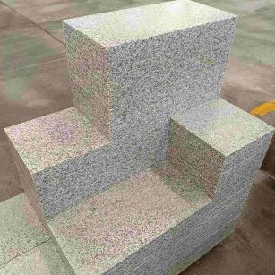 平顶山 白麻花岗岩荔枝面地铺石