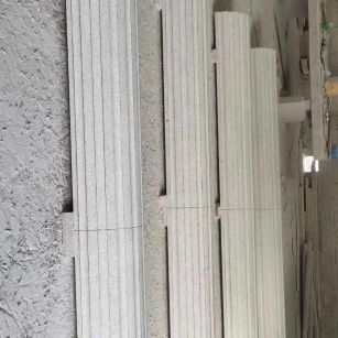 平顶山 花岗岩厂家带你看白麻花岗岩门楼大柱柱皮