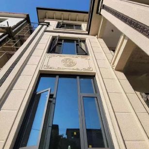 平顶山 黄金麻荔枝面别墅外墙干挂效果展示