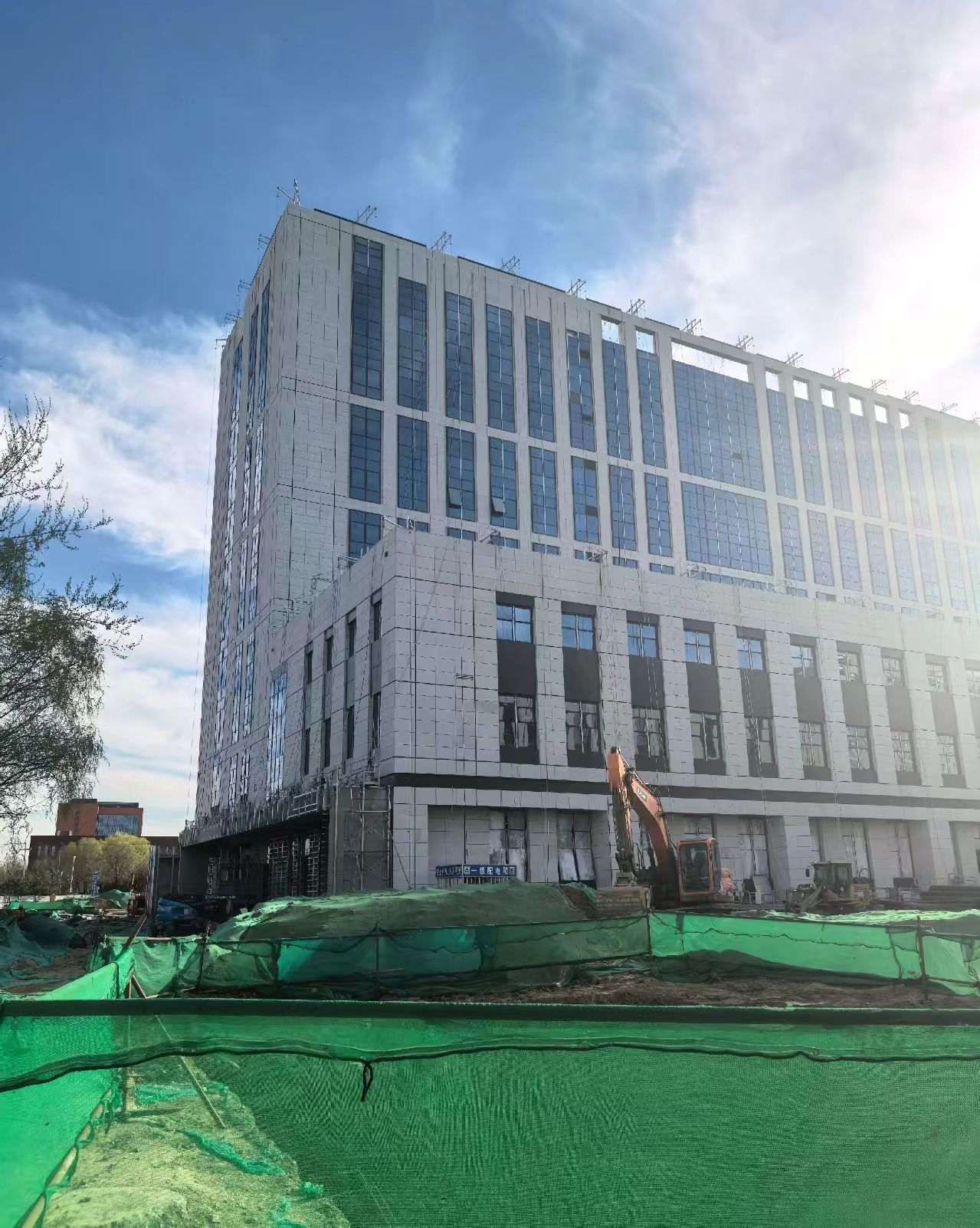 平顶山 白麻花岗岩石材外墙干挂